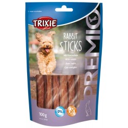 TRIXIE Przysmak Premio Rabbit Sticks - kabanosy z królikiem 100g