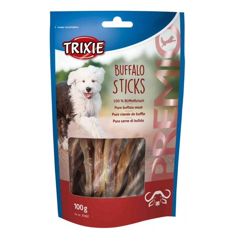 TRIXIE Przysmaki Premio Buffalo Sticks - pałeczki bawole 100g
