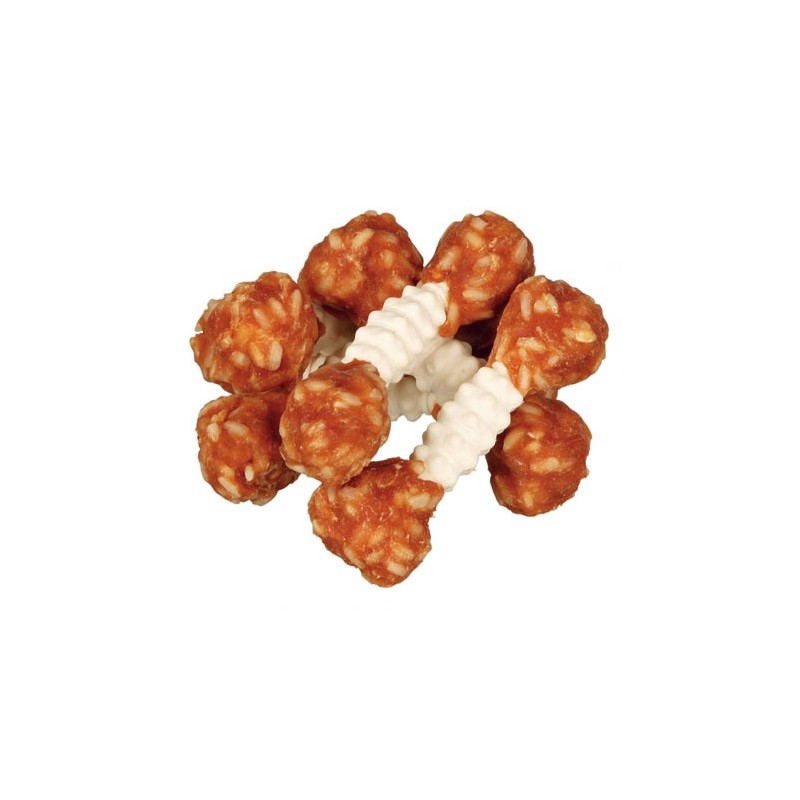 TRIXIE Przysmak Denta Fun - hantle z kurczakiem 6szt./100g