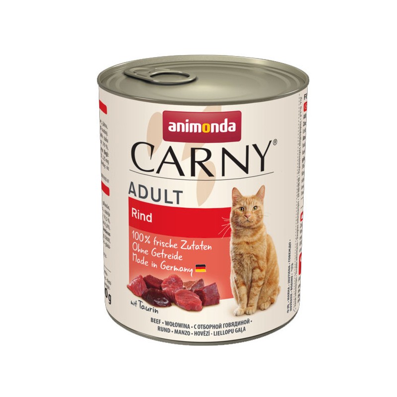 ANIMONDA Carny Adult - Wołowina 800g 6x 800g