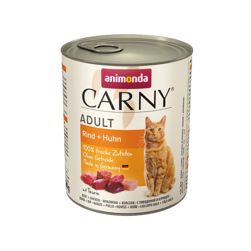 ANIMONDA Carny Adult - Wołowina i kurczak 800g 6x 800g