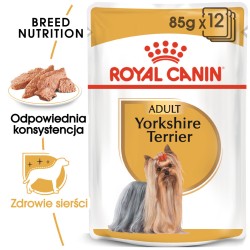 ROYAL CANIN Yorkshire Terrier Adult karma mokra - pasztet dla psów dorosłych rasy yorkshire terrier 85g