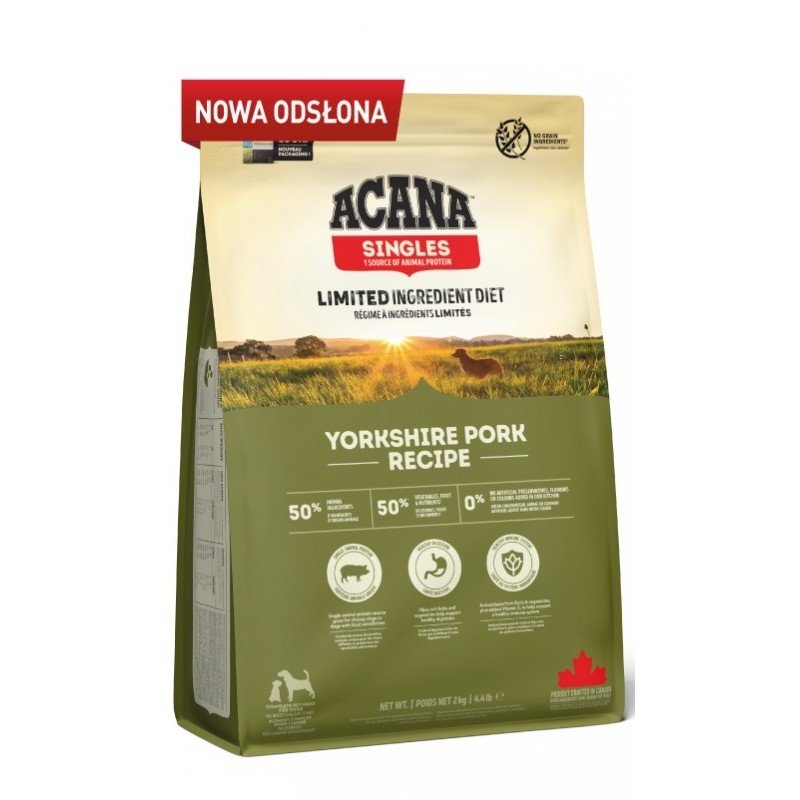 ACANA SINGLES Yorkshire Pork 6 kg