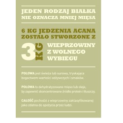 ACANA SINGLES Yorkshire Pork 2kg