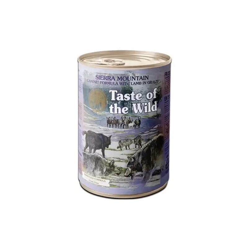 TASTE OF THE WILD Sierra Mountain Formula - puszka 12x 390g