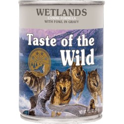 TASTE OF THE WILD Wetlands Formula - puszka 12x 390g
