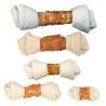 TRIXIE Denta Fun - kość wiązana z kurczakiem 70g (15cm)