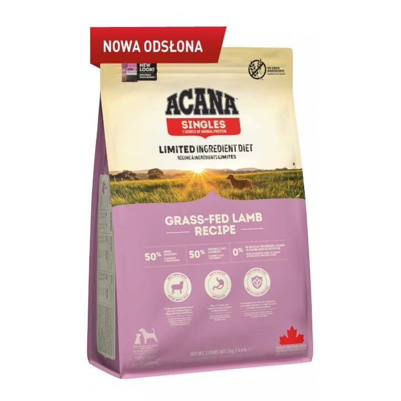 ACANA SINGLES Grass-Fed Lamb 2kg