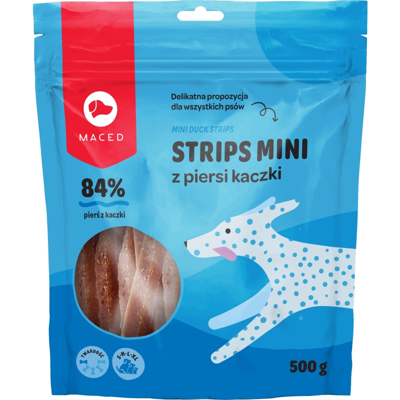 MACED Strips mini z piersi kaczki 500g