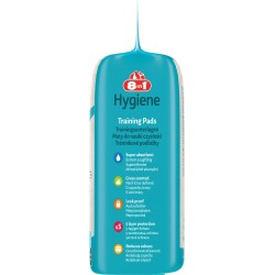 8in1 Maty do nauki czystości o zapachu trawy 56x56cm - 30szt