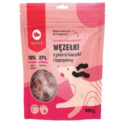MACED Węzełki z Piersi Kaczki i Baraniny 500g