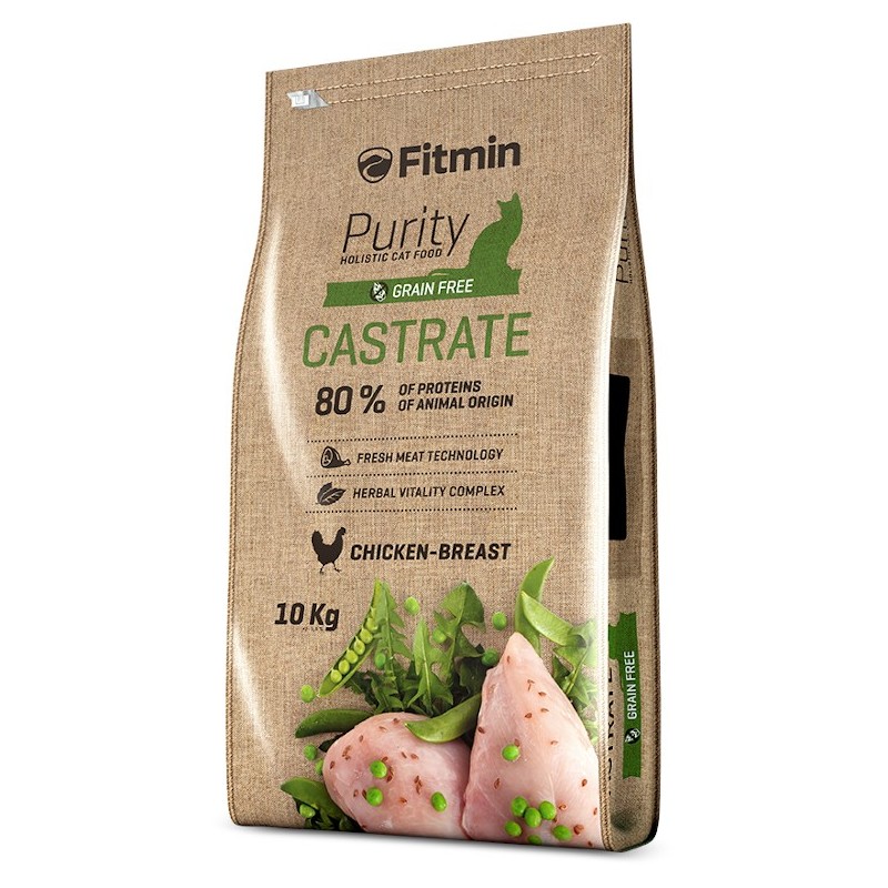 FITMIN Cat Grain Free Purity Castrate 10 kg