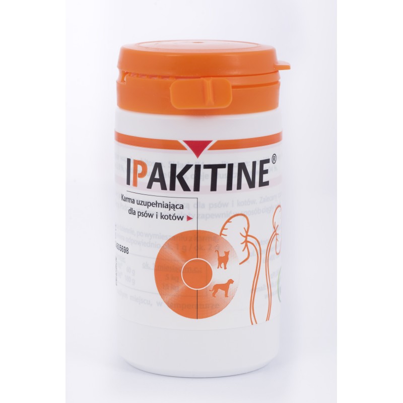 VETOQUINOL Ipakitine - preparat witaminowy wspomagający funkcjonowanie nerek 180g