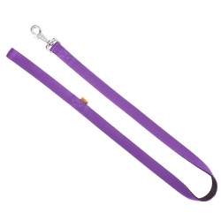 DINGO Smycz pojedyncza Extra Energy - fioletowa 2cm x 120cm