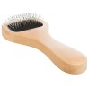 TRIXIE Miękka szczotka z drewna - druciane włosie 6 x 16cm