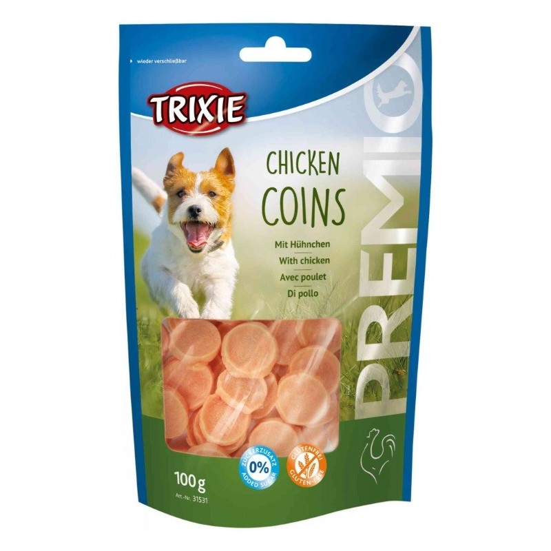 TRIXIE Premio Chicken Coins 100g - talarki z drobiem