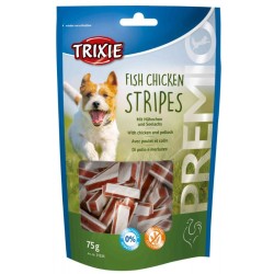TRIXIE Premio Fish Chicken Stripes - Kurczak z mintajem 75g