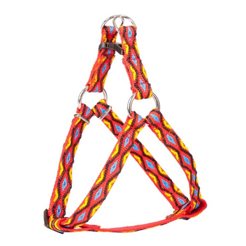 DINGO Szelki Fred Winnetou - czerwone Rozm. 70