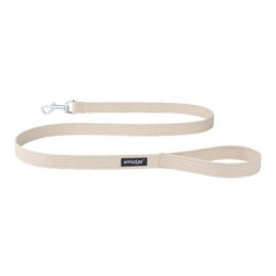 AMIPLAY Smycz Cotton - Beżowa S