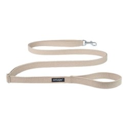 AMIPLAY Smycz regulowana Easy Fix Cotton - Beżowa L