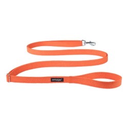 AMIPLAY Smycz regulowana Easy Fix Cotton - Pomarańczowa M