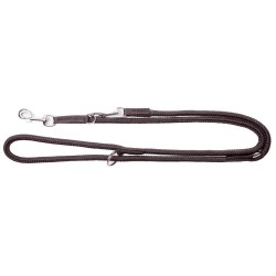 DINGO Smycz przedłużana - linka (czarna) 0,6cm x 220cm