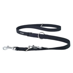 AMIPLAY Smycz regulowana 6 in 1 Cotton - Czarna S