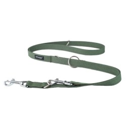 AMIPLAY Smycz regulowana 6 in 1 Cotton - Khaki S