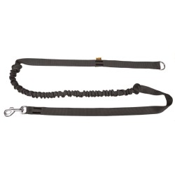 DINGO Smycz do biegania z amortyzatorem - czarna