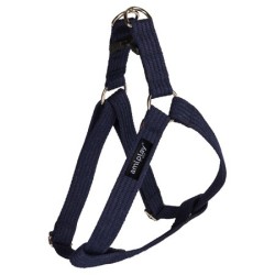 AMIPLAY Szelki regulowane Cotton - Granatowe L