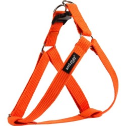 AMIPLAY Szelki regulowane Cotton - Pomarańczowe XXL