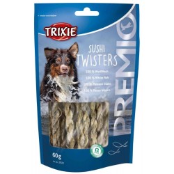 TRIXIE Przysmaki Snacki Premio Sushi Twisters z rybą 60g