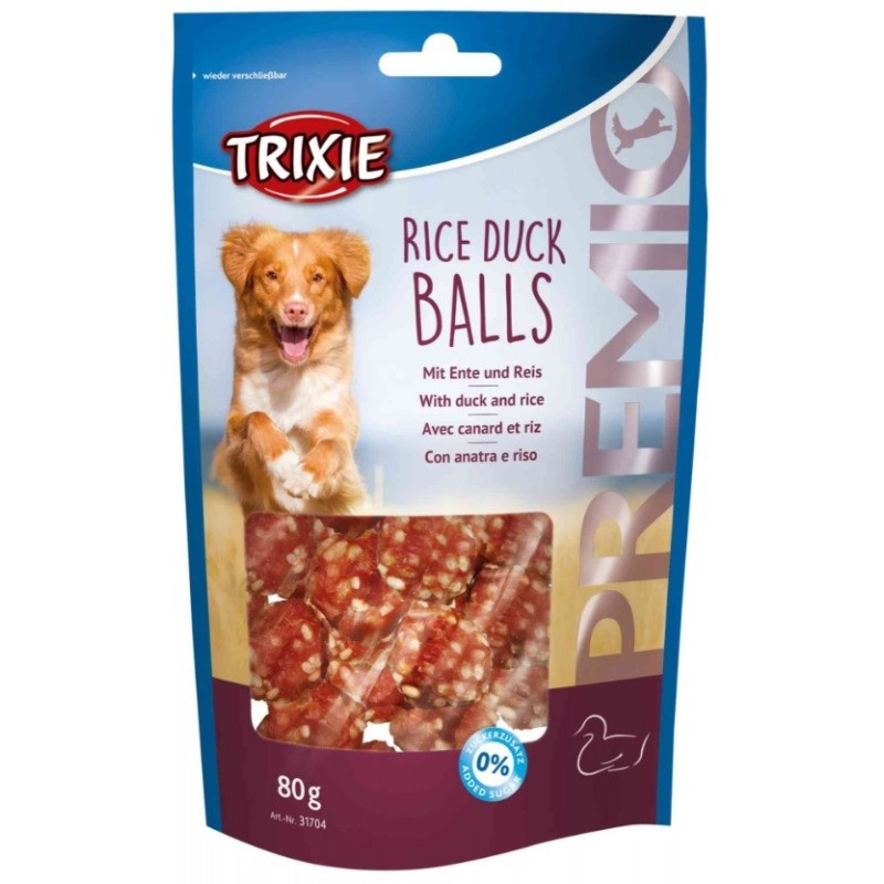 TRIXIE Przysmak Premio Balls Duck - kuleczki z kaczką i ryżem 80g