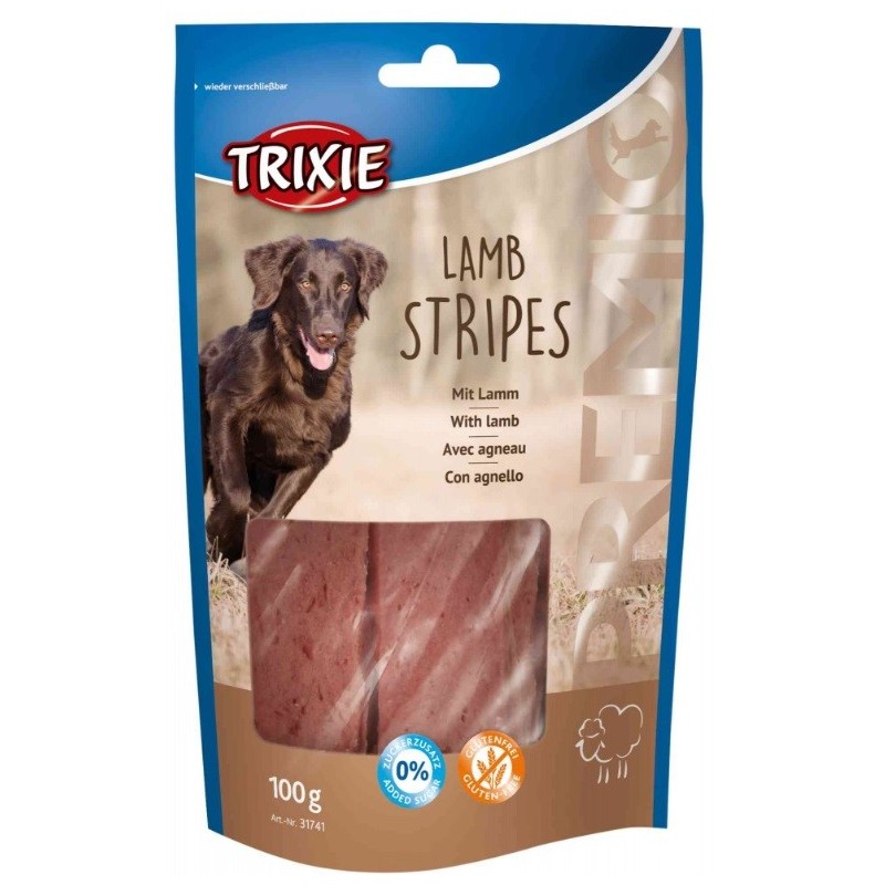 TRIXIE Premio Lamb Stripes - przysmak z jagnięciny 100g