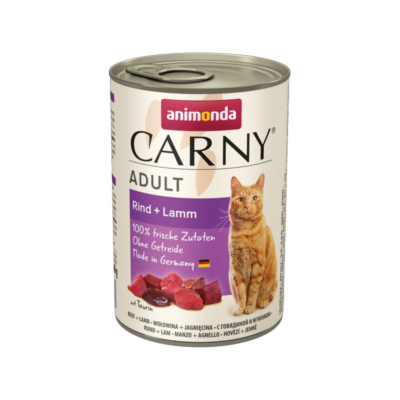 ANIMONDA Carny Adult - Wołowina z jagnięciną 400g 400g