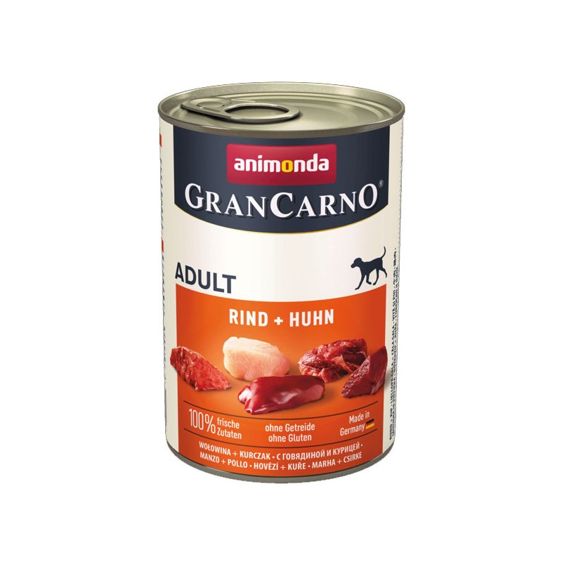 ANIMONDA GranCarno Adult wołowina i kurczak 400g 400g