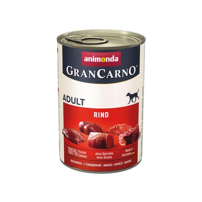 ANIMONDA GranCarno Adult wołowina 400g 12x 400g
