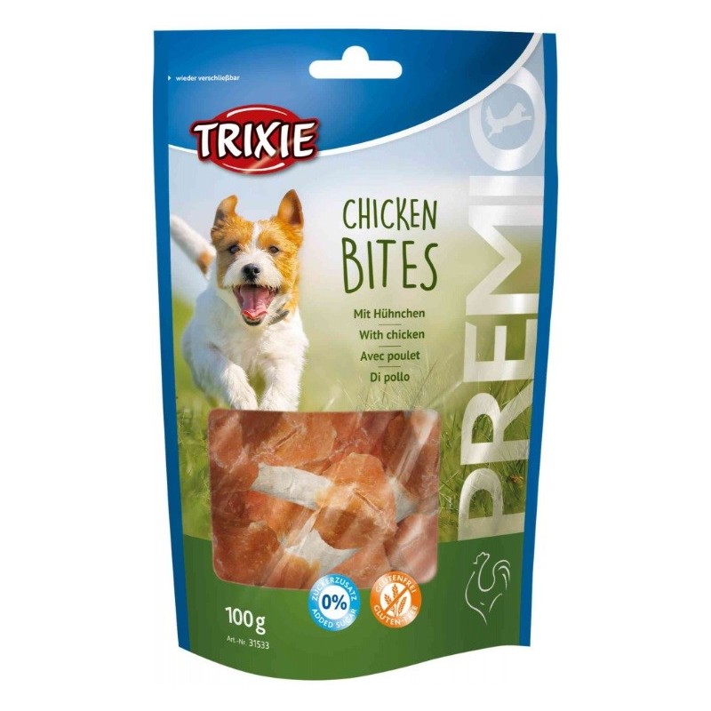 TRIXIE Premio Chicken Bites 100g - kostki z drobiem