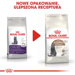 ROYAL CANIN Ageing Sterilised 12+ karma sucha dla kotów dojrzałych, sterylizowanych 4 kg