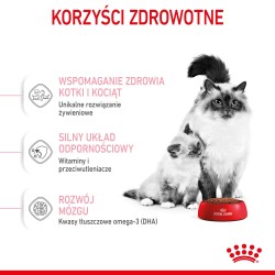 ROYAL CANIN Mother & Babycat karma sucha dla kotek w okresie ciąży, laktacji i kociąt od 1 do 4 miesiąca życia 2kg
