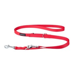 AMIPLAY Smycz regulowana 6 in 1 Basic - Czerwona XL