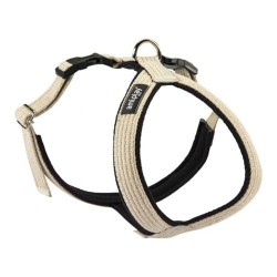 AMIPLAY Szelki regulowane Grand Soft Cotton - Beżowe XXL