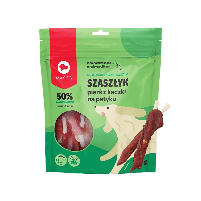 MACED Szaszłyk pierś z kaczki na patyku 500g