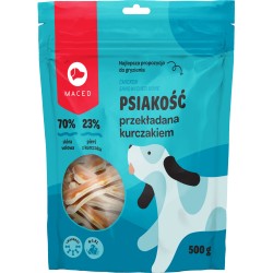 MACED Psiakość przekładana kurczakiem 500g