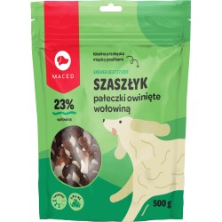 MACED Szaszłyk Pałeczki Owinięte Wołowiną 500g