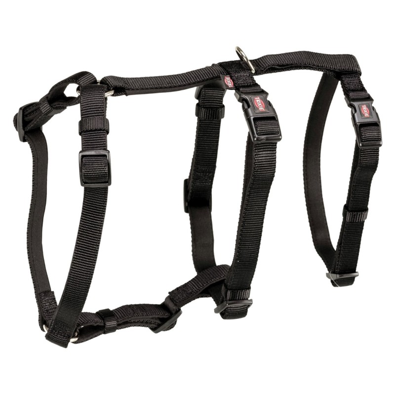 TRIXIE Szelki Stay - Czarne L-XL 75-100cm / 25mm