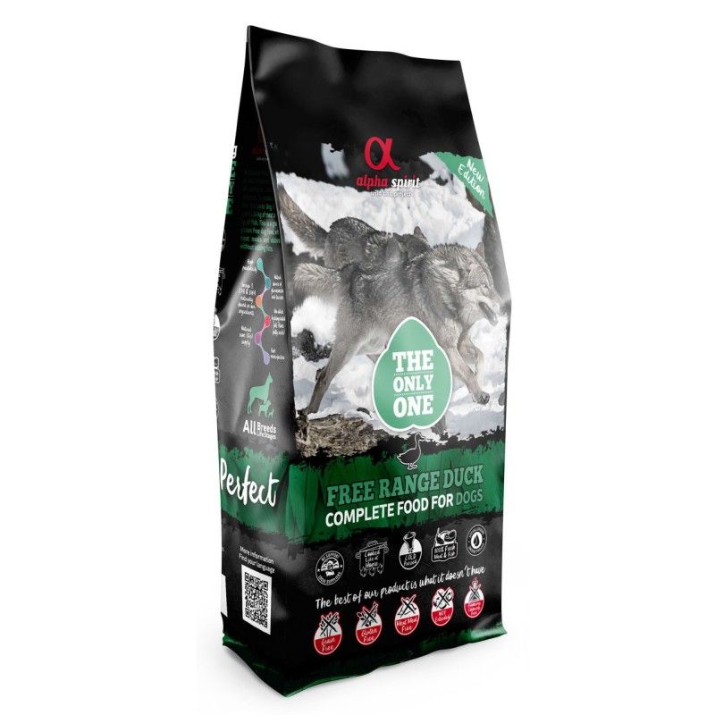 ALPHA SPIRIT Hypoallergenic Free Range Duck 12kg