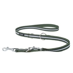 AMIPLAY Smycz regulowana 6 in 1 Cotton Shine  - Khaki S