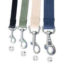 AMIPLAY Smycz Cotton - Czerwona S