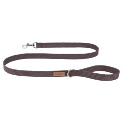 AMIPLAY Smycz Cotton - Brązowa XL